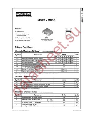 MB1S datasheet  